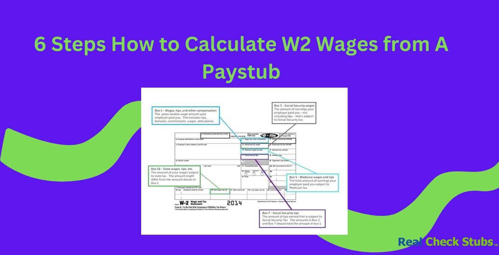 6 steps to quickly calculate your w2 wages from your paystub